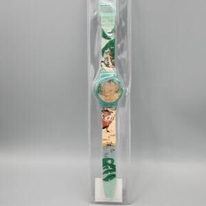 Vintage Authentic Disney Fantasma Watch The Lion King Simba Holographic New